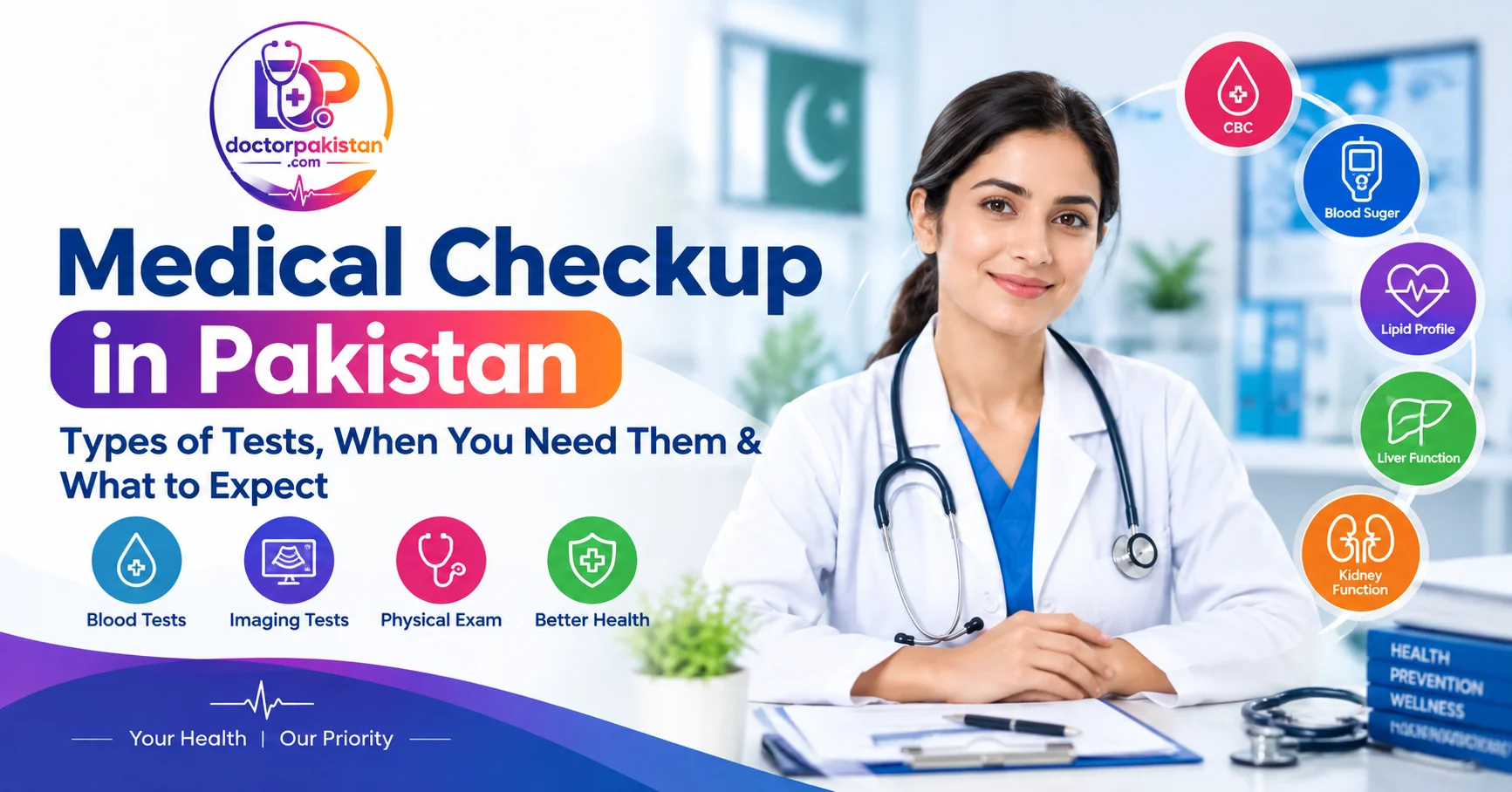 Medical Checkup in Pakistan – Types of Tests, When You Need Them & What to Expect